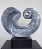 Opus II (sculpture) | Sculptures by Scott Gentry Sculpture, LLC. Item composed of granite in contemporary style