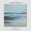 Gentle Reflections - Modern Coastal Art | Oil And Acrylic Painting in Paintings by Filomena Booth Fine Art. Item made of canvas compatible with coastal style