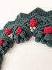 Macrame Christmas Wreath | Macrame Wall Hanging in Wall Hangings by Damla. Item made of cotton with metal works with boho style