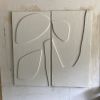 ‘Soleil’ by Greyya Jay | Wall Sculpture in Wall Hangings by Greyya Jay. Item composed of wood and cement in minimalism or contemporary style