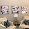 Abstract Painting | Oil And Acrylic Painting in Paintings by Laura Fedorowicz. Item composed of canvas and synthetic