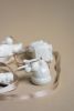 Handmade Porcelain Christmas Ornament Set | Sculptures by Creating Comfort Lab