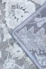 Rug & Kilim's Contemporary Geometric Floral Silver Gray Wool | Area Rug in Rugs by Rug and Kilim