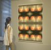 Ephemeral Glow 1051 Set | Prints in Paintings by Petra Trimmel. Item composed of canvas and metal