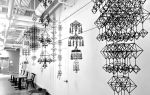 Geometric Brass Sculptures | Sculptures by Paula Hartmann | Youngplace in Toronto. Item made of brass compatible with minimalism and contemporary style