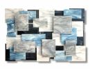 "Arctic XLAP" Glass and Metal Wall Art Sculpture | Wall Sculpture in Wall Hangings by Karo Studios. Item made of metal & glass