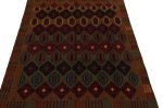 Rug & Kilim’s Baluch Tribal Rug in Rust Tones with Colorful | Area Rug in Rugs by Rug and Kilim