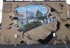 The Future of Mount Pleasant Village | Street Murals by Murals By Marg. Item made of synthetic