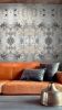 Blueberry Crumble Wallpaper in Mist | Wall Treatments by Eso Studio Wallpaper & Textiles. Item composed of paper in boho or country & farmhouse style