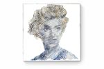 the most fabulous Marylin Monroe | Oil And Acrylic Painting in Paintings by Virginie SCHROEDER. Item composed of canvas and synthetic in art deco style