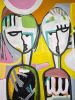The Sisters | Sold | Oil And Acrylic Painting in Paintings by Aleea Jaques ,
