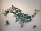 "Accumulated Color" | Wall Sculpture in Wall Hangings by Kelly Sheppard Murray Art | VAE Raleigh in Raleigh. Item composed of steel
