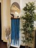 Mirror-Macrame and Stones | Decorative Objects by Magdyss Boutique. Item made of fabric with stone works with boho style