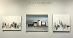 Copenhagen | Oil And Acrylic Painting in Paintings by Laura Van Horne Art | Gray Sky Gallery in Seattle. Item made of wood compatible with minimalism and mid century modern style
