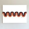 Mid- Century fiber frame | Tapestry in Wall Hangings by HILO Fiber Art. Item made of cotton & fiber