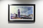 United Center Artwork in Private Suites | Oil And Acrylic Painting in Paintings by The Pigshark | United Center in Chicago. Item composed of canvas