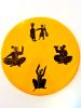Decorative plate MEDINA LAMA | Decorative Objects by LA FIBRE ARTISANALE. Item works with contemporary & eclectic & maximalism style