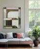 The Maze Green and Black | Oil And Acrylic Painting in Paintings by Ronald Hunter. Item composed of canvas in contemporary or industrial style