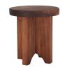 Xeno Outdoor Occasional Table | End Table in Tables by Pfeifer Studio. Item composed of wood in contemporary style