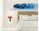 'FLUID' - Luxury Epoxy Resin Abstract Artwork | Oil And Acrylic Painting in Paintings by Christina Twomey Art + Design. Item made of synthetic