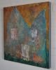 Study for Grace's House | Oil And Acrylic Painting in Paintings by Barry Namm Art. Item composed of wood & synthetic