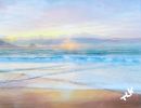 Serenity( print on canvas) Digital collage mixed-media artwork print | Digital Art in Art & Wall Decor by Tabithas watercolors