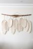 Large Macrame Feathers with 10 feathers | Macrame Wall Hanging in Wall Hangings by macramestories. Item composed of wood and cotton in boho or country & farmhouse style