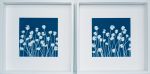 Spring Clover Diptych (Two 12 x 12" handmade cyanotypes) | Photography by Christine So