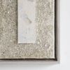Collage Risorse Bianco Perla | Mixed Media by Kim Fonder. Item composed of wood & canvas