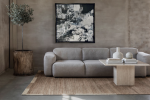 "filling the void" (sold) | Oil And Acrylic Painting in Paintings by VISCERAL HOME STUDIO. Item composed of wood & canvas compatible with boho and japandi style