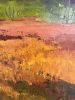 Golden Fields - Landscape Painting on Canvas | Oil And Acrylic Painting in Paintings by Filomena Booth Fine Art. Item made of canvas compatible with contemporary and country & farmhouse style