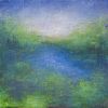 Group of small framed landscape paintings | Oil And Acrylic Painting in Paintings by Victoria Veedell. Item made of synthetic