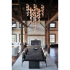 Lauren Config 1 | Chandeliers by Ovature Studios. Item made of brass works with mid century modern & contemporary style