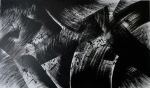 Turbulence | Oil And Acrylic Painting in Paintings by Chris Baumgartner-artist. Item composed of canvas