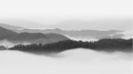 Rolling Fog, Smoky Mountains, Original Photography, Unframed | Photography by Nicholas Bell Photography. Item composed of paper in minimalism or contemporary style