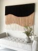 “Layered Waves” | Tapestry in Wall Hangings by Vita Boheme Studio. Item made of wood with cotton