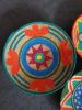 Modern Boho Wall Decor Baskets | Decorative Plate in Decorative Objects by Sarmal Design. Item made of bamboo with cotton works with boho & contemporary style