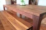 Park Dining Set | Dining Table in Tables by Briteside Woodworks. Item composed of oak wood compatible with mid century modern and contemporary style