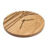 Oak Wood Wall Clock PAULIS | Decorative Objects by DABA. Item composed of oak wood compatible with minimalism and contemporary style