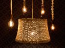 Boho Pendant Lights - Bespoke Lamp Shade | Pendants by Sand+Suede | Playa Mesa in Costa Mesa. Item composed of cotton