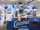 Crema Coffee Roasters mural | Murals by Nathan Brown. Item composed of concrete and synthetic