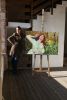Bees and flowers in the dreams | Paintings by Chiara Magni