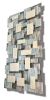 "Glacial" Glass and Metal Wall Art Sculpture | Wall Sculpture in Wall Hangings by Karo Studios. Item composed of metal and glass