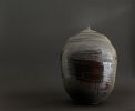RWH-83, Large black clay female vessel. | Vase in Vases & Vessels by Rosa Wiland Holmes. Item composed of stoneware