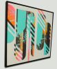 Icon 27 - original one of a kind artwork | Oil And Acrylic Painting in Paintings by Ronald Hunter. Item composed of wood and canvas in contemporary or modern style