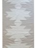 Beige Cleo Handmade Rug | Runner Rug in Rugs by Mumo Toronto. Item composed of fabric