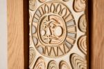 Sun Ceramic Wall Art | Wall Sculpture in Wall Hangings by Clare and Romy Studio. Item made of ceramic works with boho & mid century modern style