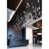 AM2212 DOME RAINDROP CHANDELIER | Chandeliers by alanmizrahilighting | New York in New York. Item made of glass