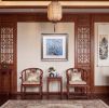 Random Stitching Suzhou Embroidery Van Gogh Almond Blossoms | Wall Hangings by Dynasty Artisan. Item made of wood with fabric works with eclectic & maximalism & art deco style