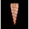 AM6145B SPARKLING SPIRAL | Chandeliers by alanmizrahilighting | New York in New York. Item composed of steel and glass